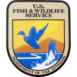 Fish and Wildlife Service Seal Plaque 