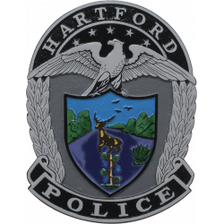 Hartford Police Department Badge Plaque 