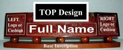 Custom Military Desk Nameplate