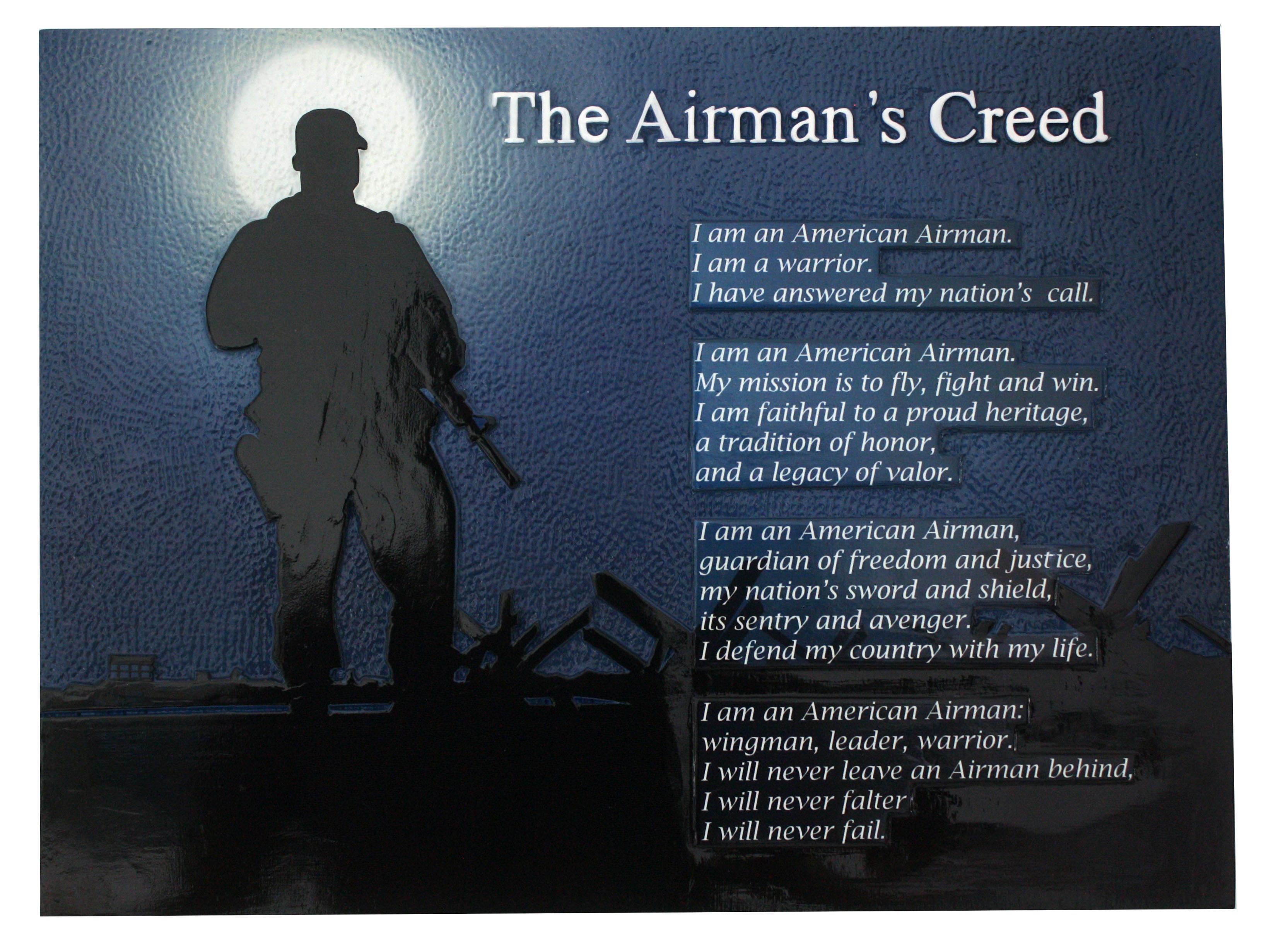 Air force creed online