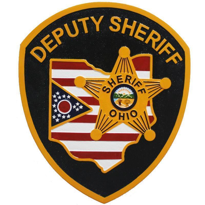 Deputy Sheriff Badge Plaque Seal
