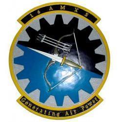 16 AMXS Squadron Plaque