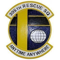 305th Rescue Squadron Plaque