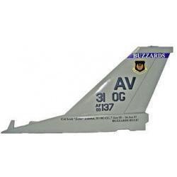 31st Operations Group F-16 Tail Flash Plaque