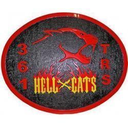 361 TRS Hellcats Squadron Plaque