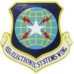 653D Electronic Systems Wings Seal Plaque
