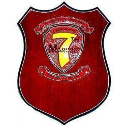 7th Marine Regiment Patch Plaque 