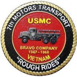 7th Motors Transport Rough Rides Seal Plaque 