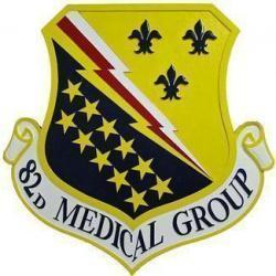 82D Medical Group Seal Plaque 