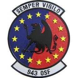 943 OSF Patch Plaque 