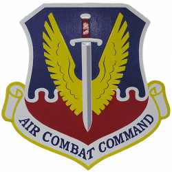 Air Combat Command Seal Plaque 