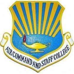 Air Command and Staff College Crest Plaque 