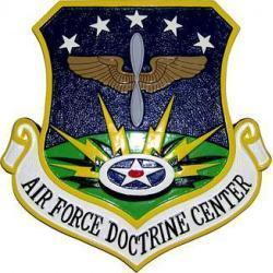 Air Force Doctrine Center Crest Plaque AFDC Crest Plaque 