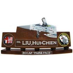 Aircraft Desk Nameplate Design 3 