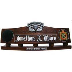 Army Airborne Desk Nameplate