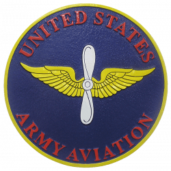 Army Aviation Seal Plaque