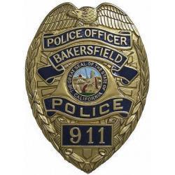 Bakersfield Police Badge Plaque 