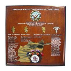 Bastion Brotherhood US Navy Plankowners Plaque