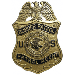 Border Patrol Agent Badge Plaque 