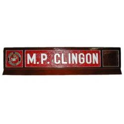 Navy Desk Name Plates