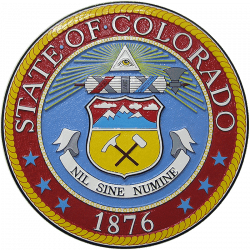 Colorado State Seal Plaque