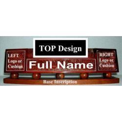 Navy Desk Name Plates