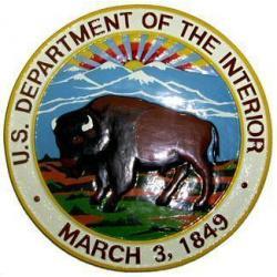 Department of the Interior Seal Plaque