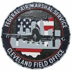 Federal Air Marshal Cleveland Field Office Seal Plaque