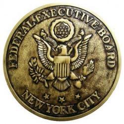 Federal Executive Board Seal Plaque 