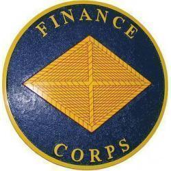 Finance Corps Seal Plaque