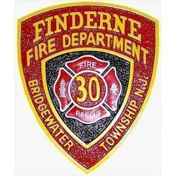 Finderne Fire Department Emblem Plaque 