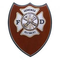 Fire Department Presentation Plaque