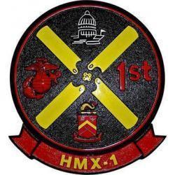 HMX-1 Patch Plaque Marine Helicopter Squadron One Patch Plaque