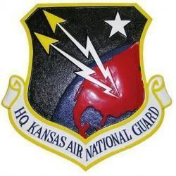 HQ Kansas Air National Guard Seal Plaque