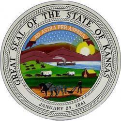 Kansas State Seal Plaque 