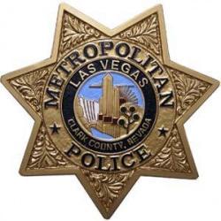 Las Vegas Metropolitan Police Plaque