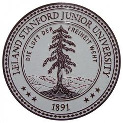 Leland Stanford University Seal Plaque