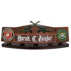 M198 Artillery Cannons Desk Nameplate 