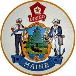 Maine State Seal Plaque 