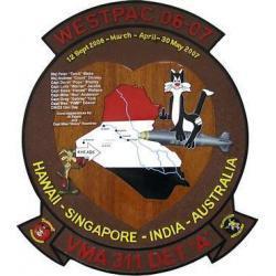 Marine Attack Squadron 311 Tomcats Deployment Plaque 