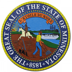 Minnesota State Seal Plaque