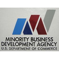 Minority Business Development Agency Logo Plaque