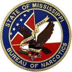 Mississippi Bureau of Narcotics Seal Plaque 