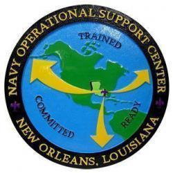 Navy Operational Support Plaque