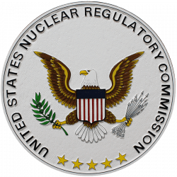 Nuclear Regulatory Commission Seal Plaque 