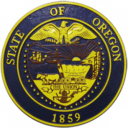 Oregon State Seal Plaque 