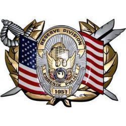 Phoenix Police Reserve Division Insignia Badge Plaque 