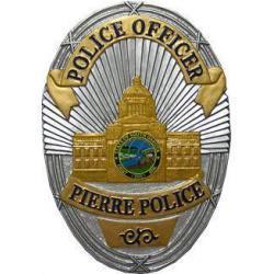 Pierre Police Officer Badge