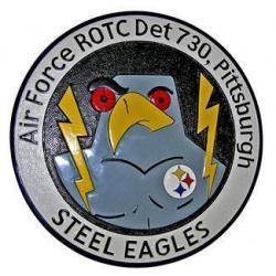ROTC Det 730 Steel Eagles Plaque
