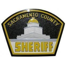 Sacramento County Sheriff Patch Plaque